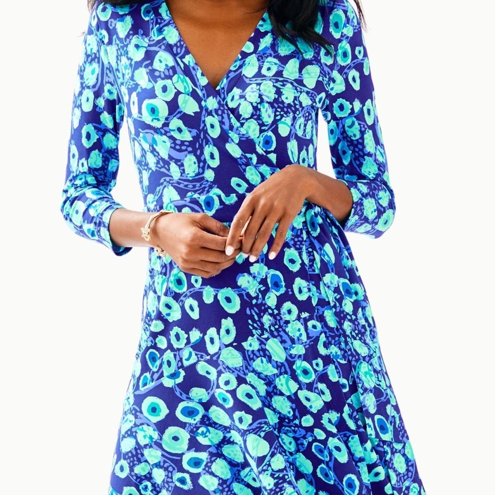 NWT Lilly Pulitzer Rosaline Wrap Dress SIZE SMALL